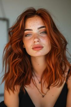 Discover 60 auburn bob hairstyles that flatter every personality and skin tone! From sleek and sophisticated to playful and vibrant, find the perfect look Redhead Bob, Redhead Haircut, Red Hair Bob, Autumnal Hair, Roux Auburn, Auburn Bob, Coppery Red, Redhead Hairstyles, Bookstagram Posts