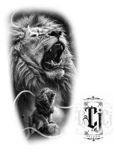 an image of a lion with its mouth open and the word leo on it's side