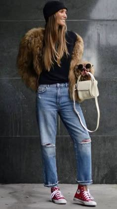 Fashion Fails, Mode Boho, Fashion Fail, Cooler Look, Looks Street Style, Street Style Chic, Fur Fashion, 가을 패션, Looks Style