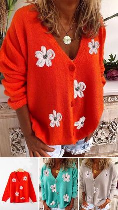 Fall trendy red kinitted cardigan outfits for women, knitted patchwork cardigans idea, get fresh new color red cardigan/ navy blue cardigan/ maroon cardigan/ crem cardigan/ green cardigan/ leopard cardigan outfits. Christmas gifts, casual cute soft street chic sweater cardigan. Cardigan Green