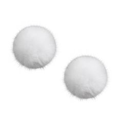 PRICES MAY VARY. Package includes 2pcs faux fur white shoe ball clips. There are two sizes to choose, 3.1 inch and 1.9 inch, suitable for adult. White pom ball is made of faux fur, soft and comfortable. The clip is made of high-quality metal, stays stably on the shoes upper. When receiving the goods, the pom pom ball may not be fluffy enough, shake it a few times, or blow it with a hairdryer, it can become fluffy. Perfect for Halloween costume, dress up accessories, marathon shoes decoration, bi Pom Pom Clothes, Shoes Decoration, Coquette Fashion, Women Costume, Halloween Fairy, White Shoe, Costume Shoes, Tinker Bell, White Faux Fur