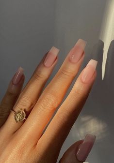 Smink Inspiration, Neutral Nails, Classy Nails, Chic Nails, Best Acrylic Nails