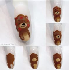 Animation Nails, Anniversary Nails, Fancy Nail Art, Pastel Nails Designs, Wow Nails, Subtle Nails, Animal Nails