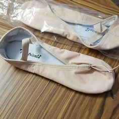 Brand New. Never Used. Leather. Fitted Non-slip Closed Toe Dance Shoes, Fitted Ballet Dance Shoes For Spring, Spring Ballet Dance Shoes With Soft Sole, Ballerina Slippers, Ballerina Shoes Flats, Ballet Shoes, Shoes Flats, Kids Shop, How To Look Better