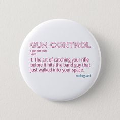 This humorous color guard design says, "Gun Control" "Verb" "1. The art of catching your rifle before it hits the band guy that just walked into your space." This funny color guard item is a cute gift for your bestie or to wear to school. Perfect for your color guard or marching band banquet. Marching Band Banquet, Color Guard Uniforms, Colour Guard, Marching Band Humor, Musician Humor, Band Jokes, Toxic Love, Winter Guard