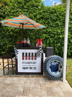 Grand Prix party, racing theme birthday party Grand Prix Theme Party, Tesla Birthday Party Decorations, Motorsport Party Theme, First Birthday Formula 1, Formula 1 Party Theme, Formula One Theme Party, Need For Speed Party Ideas, Formula 1 Birthday Party Ideas Red Bull, F1 Party Aesthetic