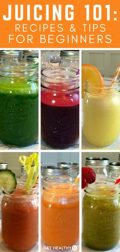 different types of juices and tips for beginners to learn how to use them