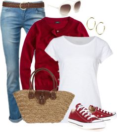 "Tantra Bag" by wishlist123 ❤ liked on Polyvore Outfits With Converse, Fashion Weeks, Red Shoes, Outfits Casuales, Primavera Estate, Cute Fashion, Look Fashion, Spring Summer Fashion