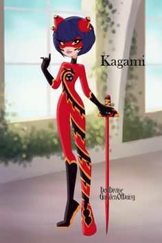 Kioko com miraculous do dragão, muito linda!! Cat Noir Miraculous, Diy Flower Crown, Drawing Wallpaper, My Little Pony Drawing