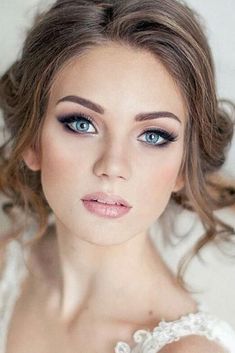 Wedding Makeup For Blue Eyes, Summer Wedding Makeup, Soft Wedding Makeup, Amazing Wedding Makeup, Diy Wedding Makeup, Beautiful Wedding Makeup, Blonde Bride, Wedding Hairstyles And Makeup, Wedding Makeup For Brown Eyes