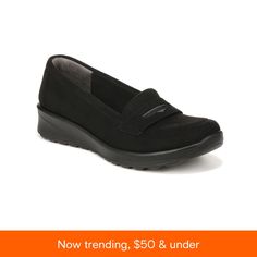 in stock Women's Slip On Shoes, Wide Width Shoes, Black Slip Ons, Slip Ons, Slip On Shoes, Memory Foam, Womens Sandals, Pick Up, In Store