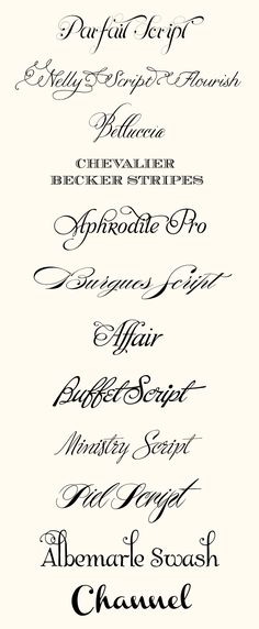 some type of calligraphy that is in different styles and font types, including the upper one