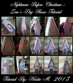 the instructions for making a paper house