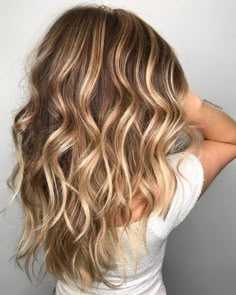 Caramel Blonde Balayage For Light Brown Hair Balayage Blond, Brown With Blonde Highlights, Medium Brown Hair, Hair 2024