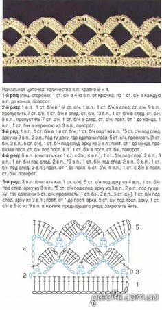 an instruction manual for crochet with instructions on how to use the knitting technique