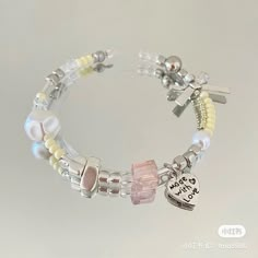 Diy Charm Bracelet, Handmade Jewelry Tutorials, Jewelry Accessories Ideas, Stone Beaded Necklace, Funky Jewelry, Handmade Wire Jewelry, Beaded Bracelets Diy