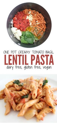 one pot creamy tomato basil leaf pasta