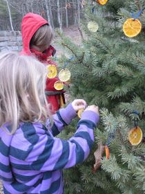 The Enchanted Tree: Our new Yule Tree and Dried Fruit Ornaments. Dried Fruit Ornaments, Yule Traditions, Yule Crafts, Yule Celebration, Yule Tree, Enchanted Tree, Fruit Wreath