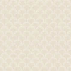 a white wallpaper with an intricate design