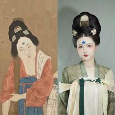 #hanfu #China #Chinese #TangDynasty #ChineseHanfu #ChineseTraditionalClothing #history #Traditional #ChineseCulture Tang Dynasty Hairstyles, Dynasty Hairstyles, Cultural Clothing, Ancient Chinese Clothing, Historical Dress, Historic Clothing