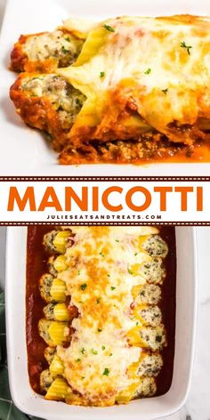 It doesn’t get better than this Manicotti! Stuffed with cheese, ground beef and topped with sauce and cheese. It’s a classic that is a hit every single time you serve it. Pair it with a tossed salad and garlic bread for the perfect dinner.