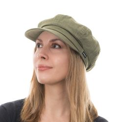 Our CRAGGI Khaki Washed denim Baker Boy cap is made from a cool cotton canvas fabric and features a matching lining inside to prevent any scratching. The handy elasticated fitting will help you brave the wind and makes it one size fits all. This hat is a perfect fashion accessory for a day around town, wearing on holiday,Festivals and nights out with friends. Whether you're on Campus or running errands it's the perfect cap to match with your outfits. The washed denim fabric gives the cap a slight faded appearance. One Size 56cm-60cm with an elasticated back for a perfect fit. The Peak protects the eyes and face from the sun and rain. 100% Cotton soft and durable outer fabric Matching Khaki inner lining Style with one of our supersoft scarves or shawls. Please subscribe at www.craggi.com fo Bakerboy Hat, Cadet Hat, Baker Boy Cap, Baker Boy Hat, Pink Tweed, Cotton Canvas Fabric, Baker Boy, Denim Hat, Holiday Beach