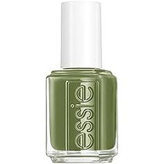 20 Outrageously Cute Fall Nail Colors for Dark Skin Beauties Essie Nail Polish Fall, Nail Polish Essie, Essie Nail Polish Colors, Nails Edgy, America Nails, Fall Nail Polish, Nail Polish Colors Fall, Green Polish