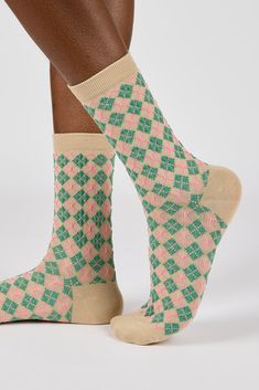 Beige and green bold argyle socks Trendy Fitted Green Socks, London Accessories, Beige And Green, Argyle Socks, London Free, Buy Now Pay Later, Papua New Guinea, Guinea Bissau, Mauritius