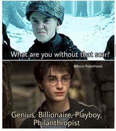 harry potter and hermione's quote from the movie, what are you without that scarp?