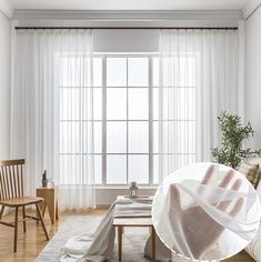 PRICES MAY VARY. ELEGANT SHEER: The white sheer curtain can softly filter out harsh sunlight and provide some privacy and airy for the room. As home decorations, the pinch pleated curtains can add an elegant and stylish atmosphere to the room. WIDE COMPATIBILITY: Applicable to rods with rings/rods with clips/track system/traverse rods. The white sheer curtain are very flowy and decorative, ideal for living room, dining room, kitchen, laundry room, home office, sunroom, patio, closet, bed, doorwa