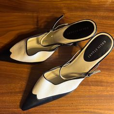 Black & Cream Wing- Tip Pointed Heels. Never Worn Dress Heels Size 8 Dress Heels, Pointed Heels, Dress And Heels, Black Cream, Shoes Women Heels, Dress Shoes, Shoes Heels, Women Shoes, Cream