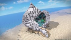 Minecraft Coral Reef Build, Atlantis Minecraft, Jellyfish Minecraft, Underwater Minecraft Builds, Minecraft Underwater Builds, Minecraft Dragon Build, Minecraft Underwater House, Minecraft Oasis, Minecraft Underwater