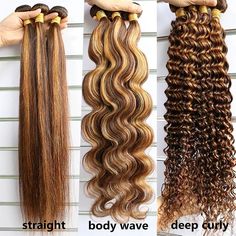 Types Of Crochet Hair, Bangs Extensions, Braiding Hair Colors, Curly Human Hair Extensions, Hair Braid Patterns, Highlight Hair, Mini Hair Straightener, Curly Crochet Hair Styles, Yarn Hair