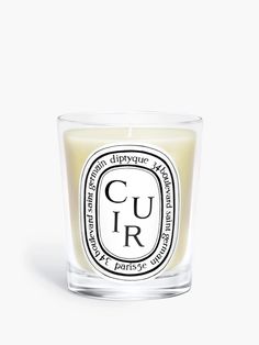 Cuir (Leather) - Classic Candle Classic | Diptyque Paris Oud Candle, Patchouli Candle, Diptyque Paris, Diptyque Candles, Cinnamon Candle, Classic Candles, Outdoor Candles, One Candle, Candle Tree