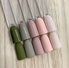 Olive Nails, Nail Colors Winter, Fall Acrylic Nails, Nails Tumblr, Winter Nail, Hair Skin Nails, Dream Nails, Pretty Acrylic Nails