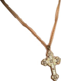 Tarnish Resistant Spiritual Cross Jewelry, Spiritual Clavicle Chain Cross Pendant Necklace, Gold Plated Cross Pendant Necklace, Gold Plated Pendant Cross Necklace, Gold Plated Cross Necklace With Adjustable Chain, Gold-plated Cross Necklace With Adjustable Chain, Gold Metal Cross Necklace With Adjustable Chain, Elegant Gold Metal Cross Necklace, Gold Elegant Metal Cross Necklace