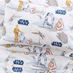 the star wars wallpaper is very colorful