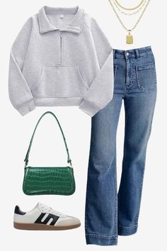 The 10+ Best Tops To Wear With Wide Jeans - fitsbylaura💫 Fun Clothes