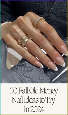 Looking for old fall money nails to elevate your look? You'll love this list of old money aesthetic nails that have the perfect quiet luxury vibe! #oldmoney #quietluxury #nailideas Cool Fall Nails Acrylic, Almond Old Money Nails, Oldmoney Nails Idea, Nails That Look Good Grown Out, Fall Nail Acrylic Ideas, Feminine Nail Colors, Old Money Fall Nails, Fall Nails Pale Skin, Fall Nail Aesthetic