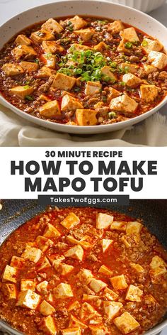 how to make mapo tofu in 30 minutes