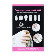 1* pack Nail Extension Silk Fiberglass 1111MicrosoftInternetExplorer402DocumentNotSpecified7.8 Normal0 3. Service: If you have any question, please feel to us. We will reply you as soon as possible. 1. This Non-Woven Fiber Form replaces the old paper nail form, which is easy to handle and easy to make extended nails. 2. You can cut out the right size according to the size of your own nails, not limited to the existing shape. Great gift for your wife, girlfriend, mother or sisters. Size: One Size.  Color: White. Polygel Nails Removal, Silk Nails, Nail Design Kit, Fiberglass Nails, Spring Nails Ideas, Wedding Hair With Cathedral Veil, Hair With Cathedral Veil, Veil Updo, Gel Remover