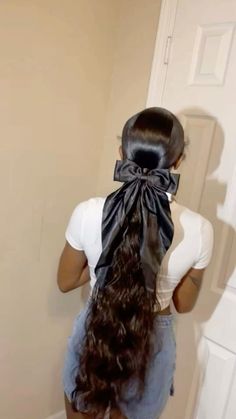 Ponytail Black Women Weave, Ponytail Quickweave, Clean Girl Look, Hair Tricks, Twisted Hair, Quick Natural Hair Styles