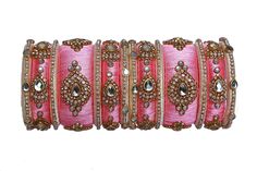 Specially traditional jewelry adore a women,Make your moment memorable with this range Hollywood,This jewel set features a unique one of a kind traditional finish Bangles is an Indian artistic handcraft brand set out to create mesmerising designs that people would desire to keep and treasure. Every woman is a balance of Beauty, Power & Elegance and we at Bangles aspire to compliment & showcase this Balance. Indian Beauty resides in vibrant colours and soothing elegance, two things that tradition Pink Bollywood Jewelry, Festive Wedding Jewelry With Decorative Details, Festive Wedding Jewelry, Traditional Pink Bracelets For Festive Occasions, Festive Decorative Wedding Jewelry, Traditional Pink Bracelets For Festive Season, Bangle For Diwali Celebration, Adjustable Jewelry Sets For Wedding And Festivals, Traditional Pink Bracelet For Festive Occasions