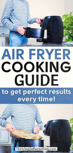 Welcome to the ultimate air fryer cooking guide! Whether you're new to using this kitchen appliance or looking to refine your skills, this air fryer guide on how to properly use an air fryer will help you master frying your favorite meals minus the excess oil, and how to adjust settings to get perfect results every time! Learn how to cook chicken and other meats to perfection with these tips on how to use an air fryer. Get ready to enjoy delicious and healthy meals with minimal effort!