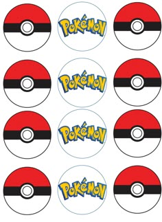 pokemon birthday cupcake toppers