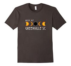 Greenville-South-Carolina-Total-Solar-Eclipse-2017-T-Shirt Pun Jokes, Funny Fruits, Bacon Funny, Silly Shirt, Pun Shirts, Text Shirt, Basketball Quotes, Fun Shirts, Funny Shirts For Men