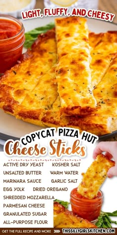 cheese sticks Cheese Sticks Recipe, Cheese Bread Sticks, Cheesy Breadsticks, Restaurant Copycat, Quick And Easy Appetizers, Cheesy Bread, Cheese Sticks, Favorite Meals