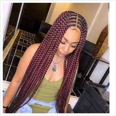 Cornrows wig cornrow wigs braided wig box braids wig knotless | Etsy Unique Braided Hairstyles, Latest Braided Hairstyles, Braids Styling, Summer Braids, Braid Inspiration, Hair Twist