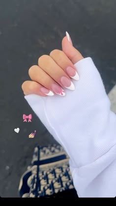 Teen Nails, Gel Nails Diy, Simple Gel Nails, Soft Nails, Acrylic Nails Coffin Short, Pink Nail, Pink Acrylic Nails