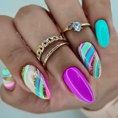 Nails And Rings, Nail It, Ok Ru, Gorgeous Nails, Cute Acrylic Nails